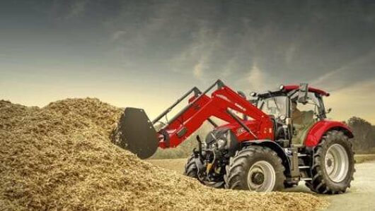 DLG FELDTAGE caseih maxxum 145 front loader 1