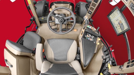 Versum cvxdrive cab view from top