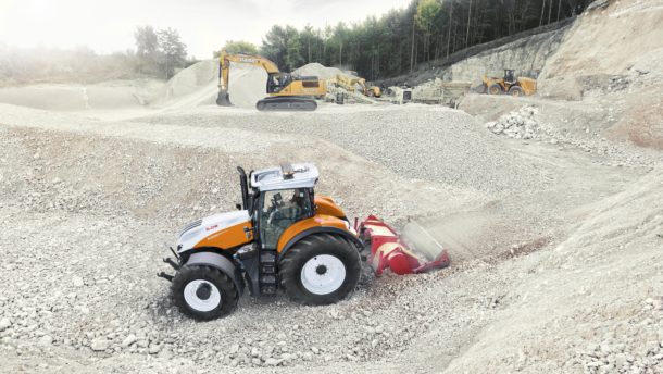 Steyr 6300 terrus cvt municipal stonecrusher 01219 5472 3648