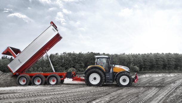 Steyr 6300 terrus cvt municipal with trailer0 012019 5472 3648