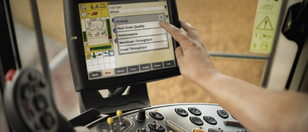 Caseih axial flow 9250 harvest command